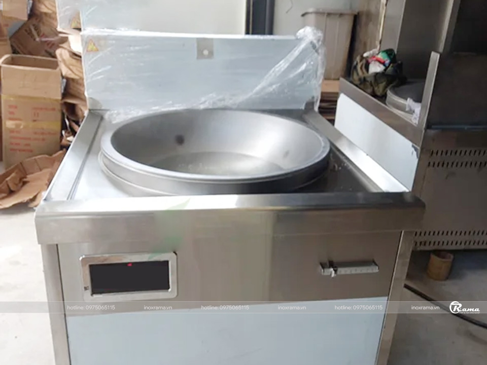 Bếp Á đơn điện từ (chảo liền)
