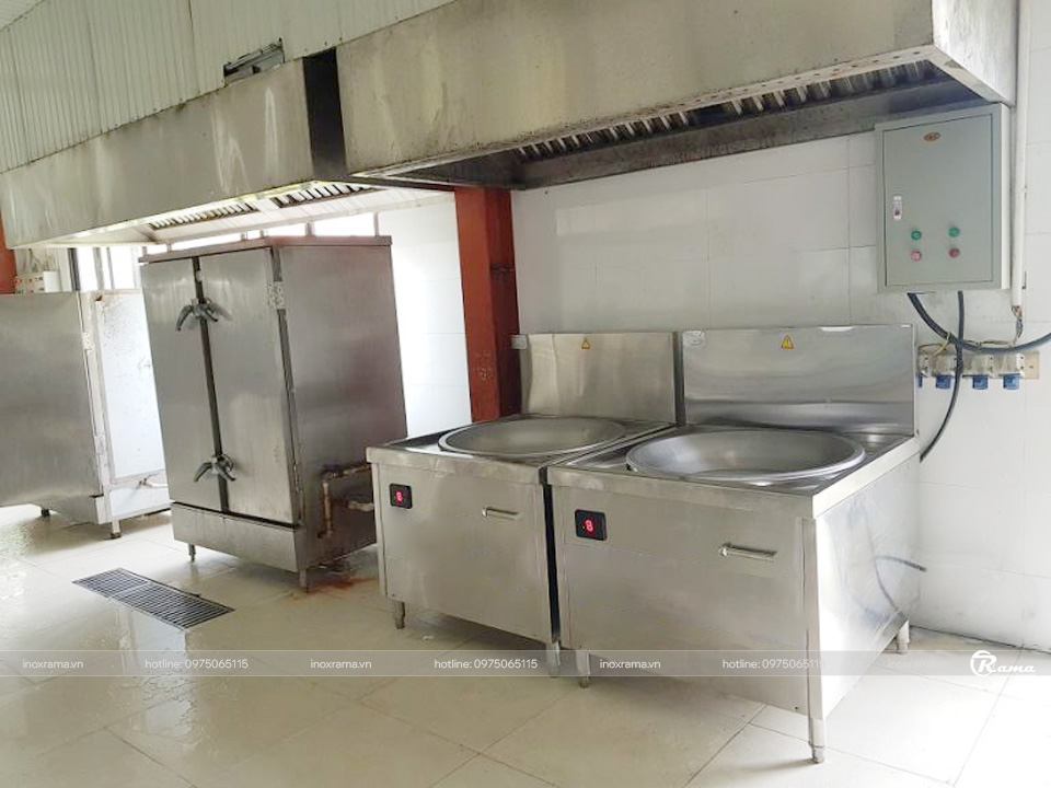Bếp Á công nghiệp đơn điện từ (chảo liền)