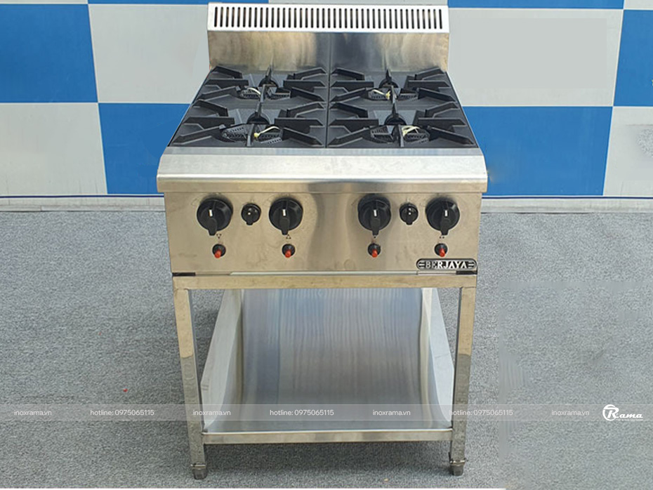 Bếp âu 4 họng chân đứng Berjaya OB4FS-17
