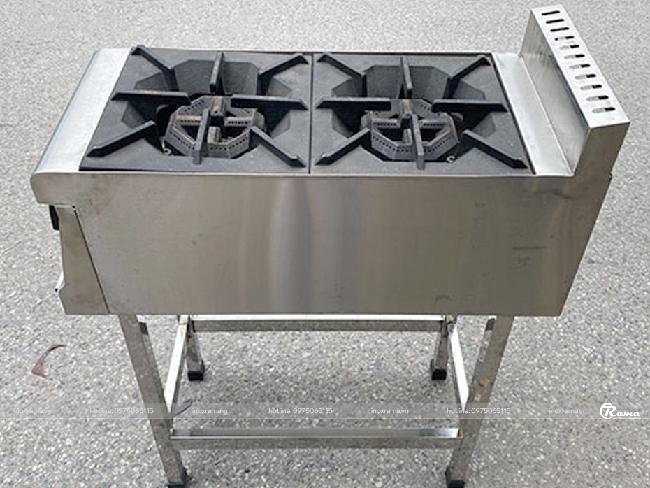 Bếp âu 2 họng chân đứng Berjaya OB2FS-17
