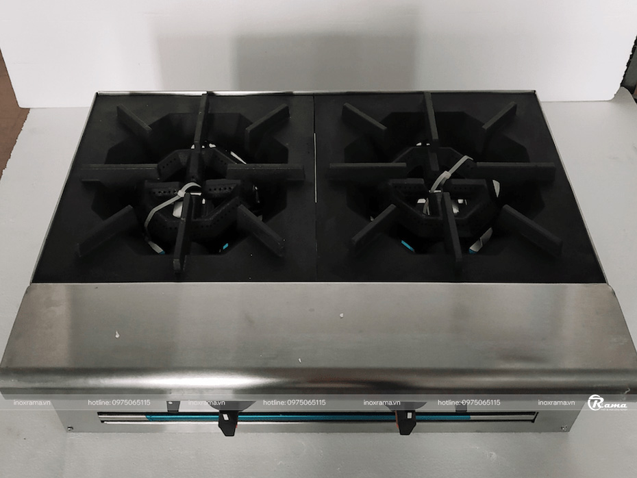 Bếp âu 2 họng dùng gas Berjaya OB2S
