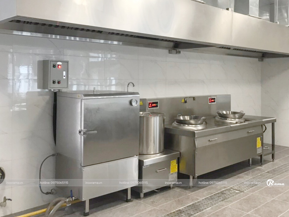 Bếp hầm điện từ đơn công nghiệp