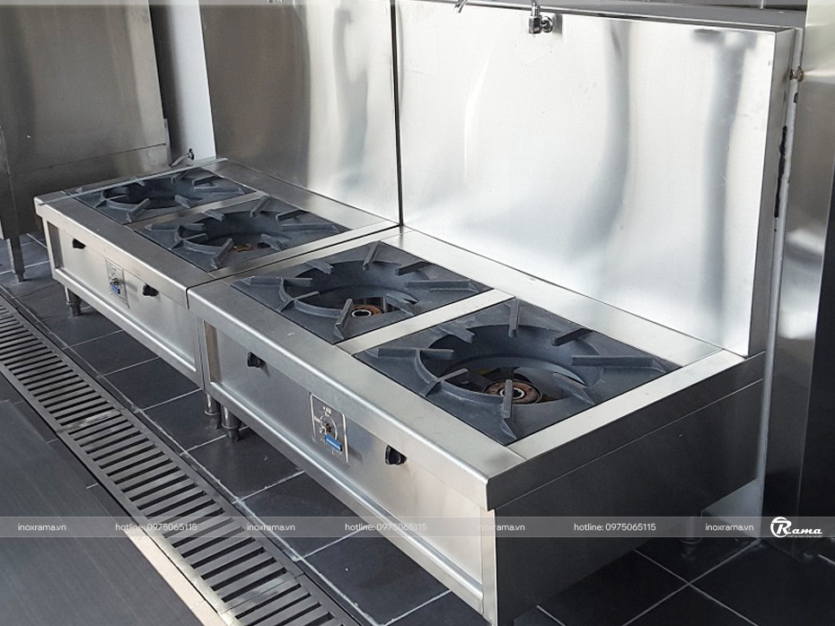 Bếp hầm đôi công nghiệp (Dùng gas)