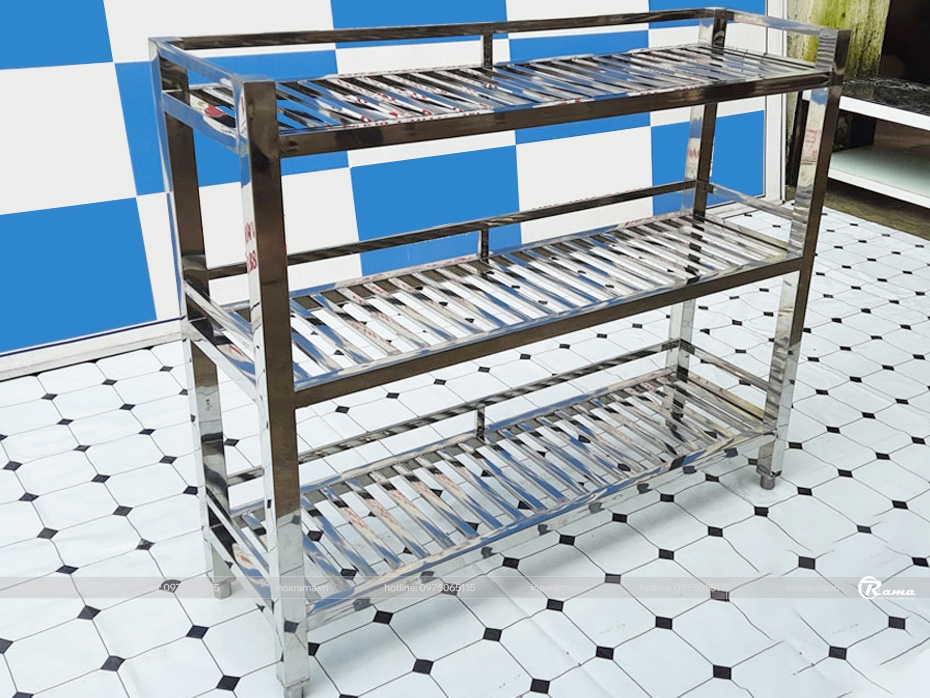 Kệ Inox 3 Tầng