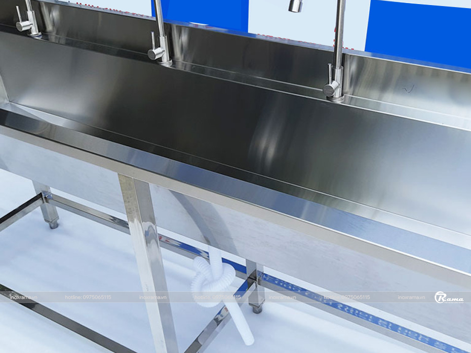 Máng rửa tay inox công nghiệp