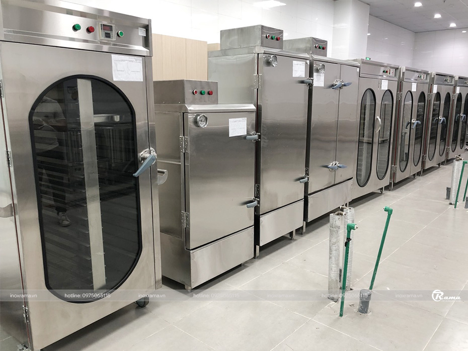 Công ty BAI SHENG - lắp đặt bếp ăn công ty với các thiết bị bếp của Inox Rama