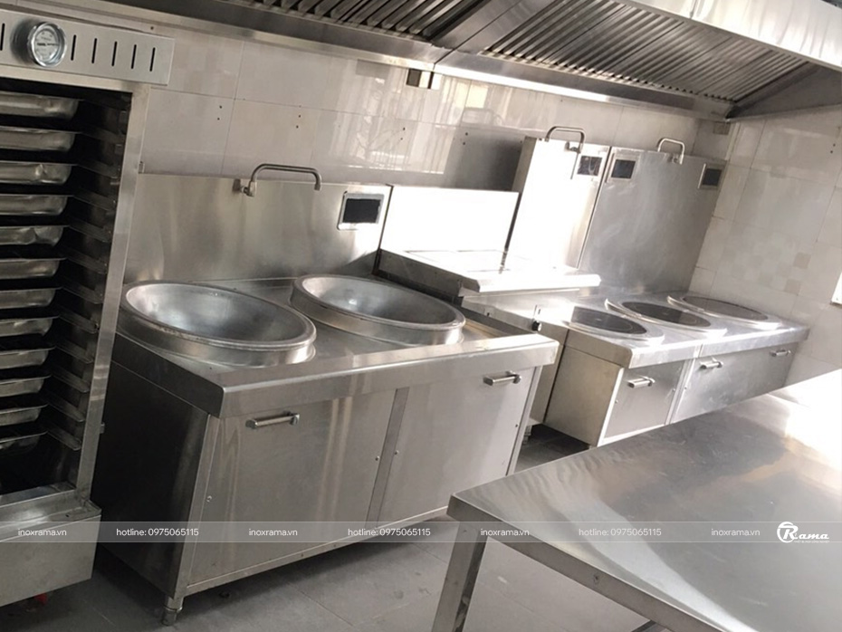 Bàn giao hệ thống bếp điện từ cho nhà hàng cao cấp tại Hải Dương