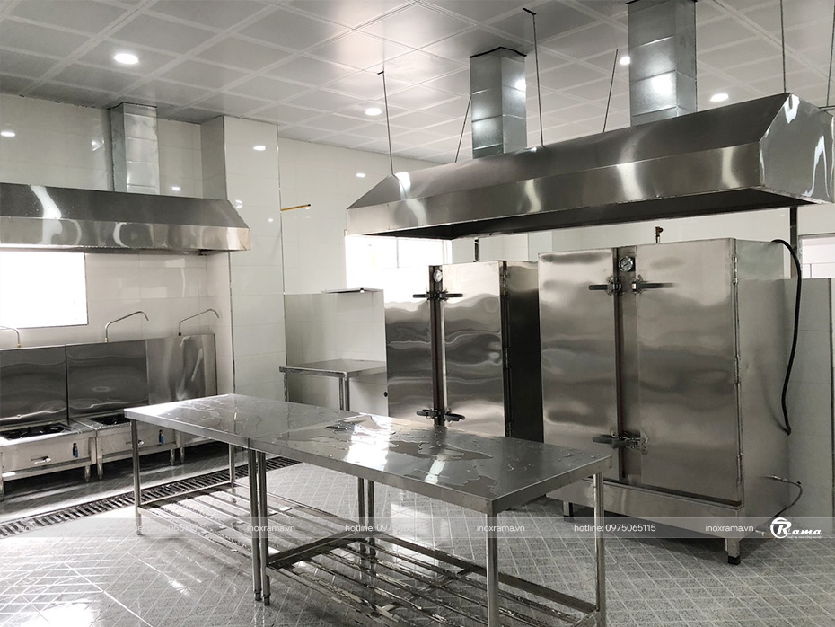 Vũ Phong Prime Hotel - hoàn thiện hệ thống bếp khách sạn tiêu chuẩn 5 sao