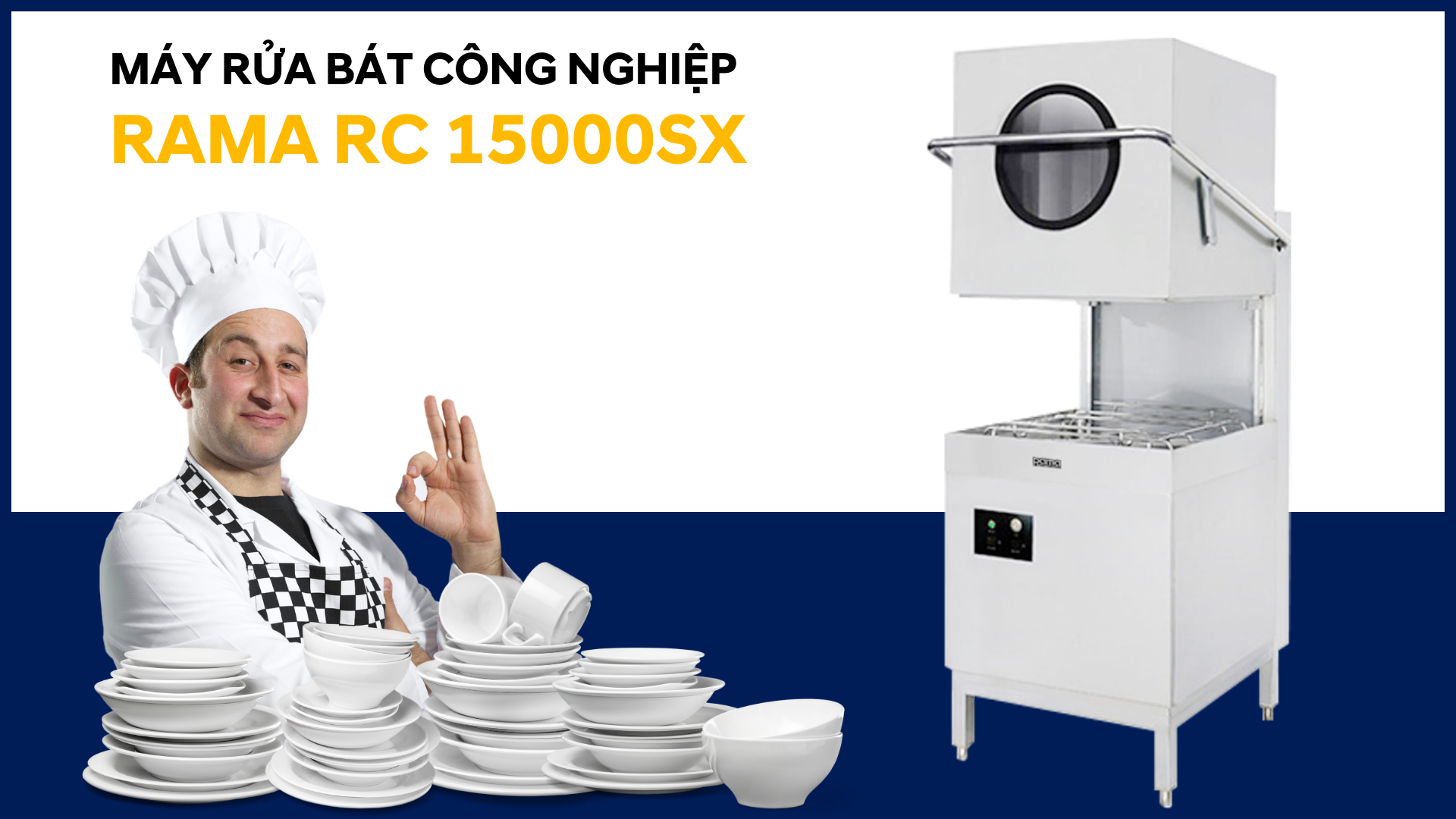 Máy rửa chén bát Rama RC15000SX