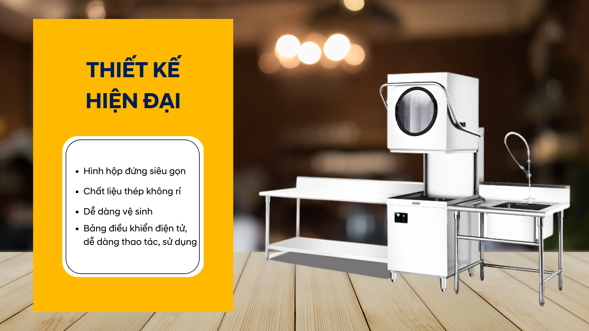 Máy rửa chén bát Rama RC15000SX