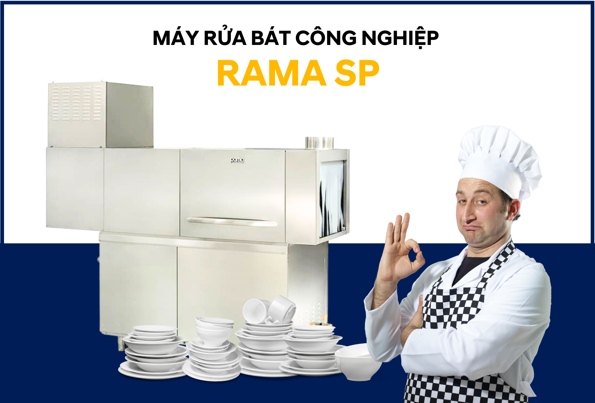 Máy rửa chén bát Rama SP
