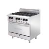 Bếp âu 6 họng có lò nướng Berjaya DRO6-17