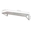 Giá nan inox treo tường 1 tầng