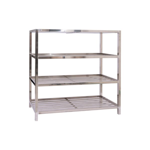 Kệ nan inox 4 tầng