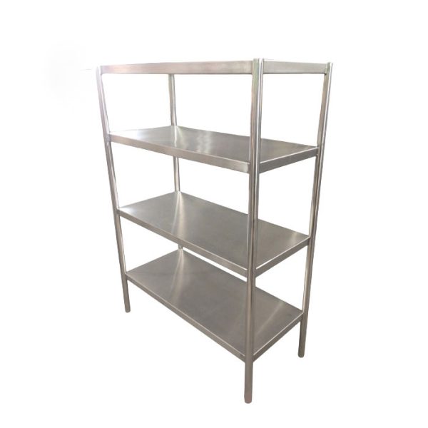 Kệ phẳng 4 tầng inox 304