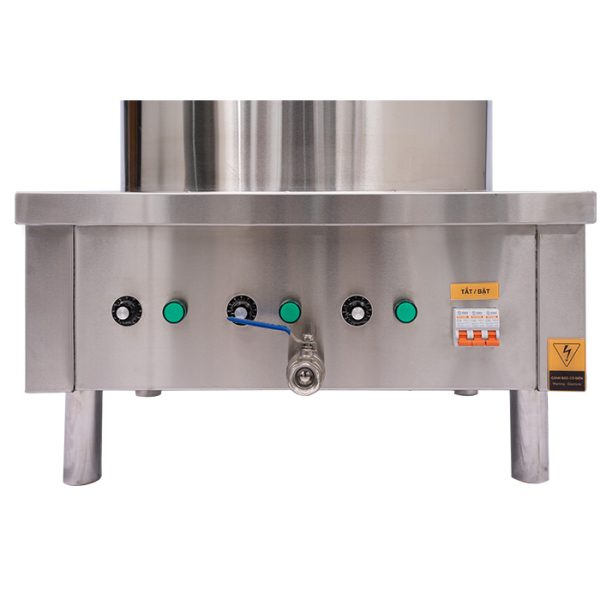 Nồi nấu phở bằng điện 100 lít (vật liệu inox)