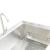 Máy rửa bát bằng sóng siêu âm Rama RB600, công suất 960W, dung tích 48L